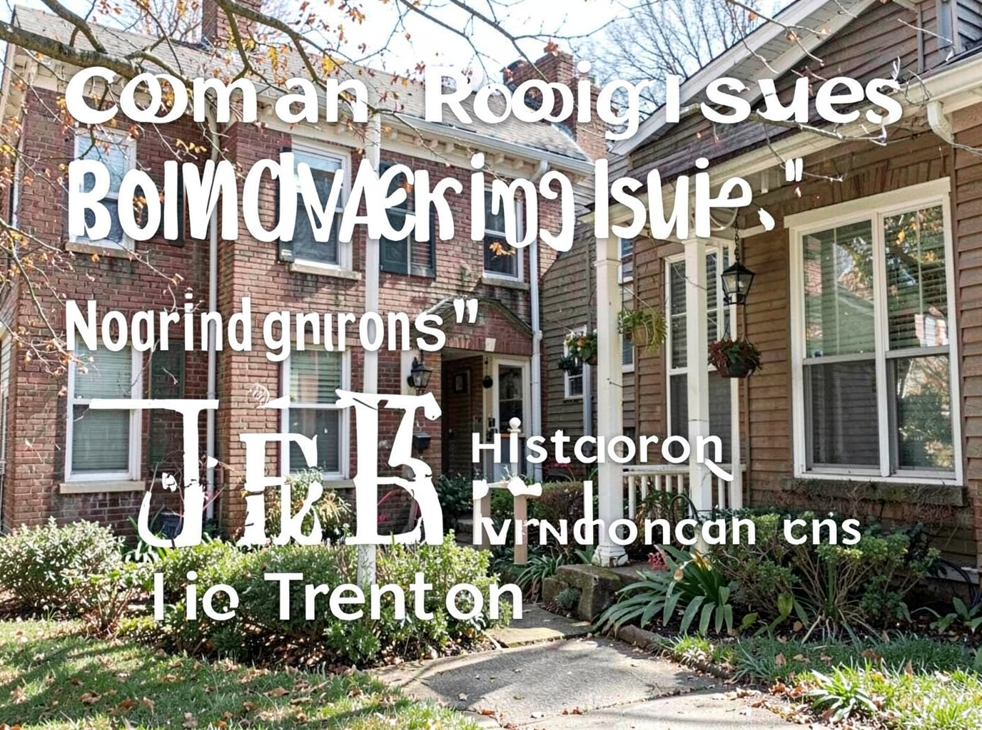 Common Roofing Issues in Historic Trenton Neighborhoods