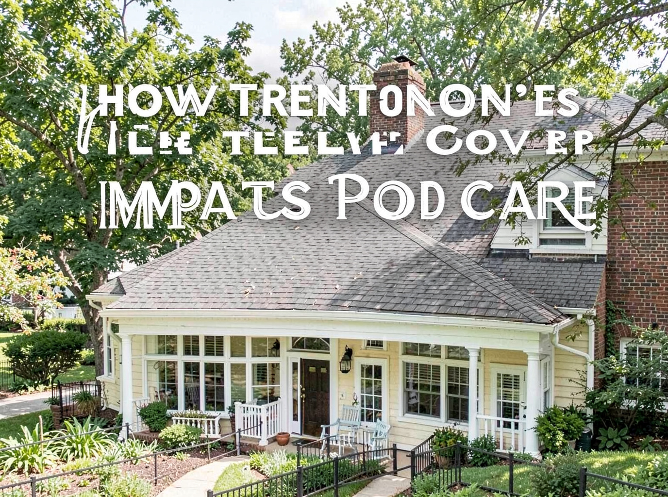 How Trenton’s Tree Cover Impacts Roof Care