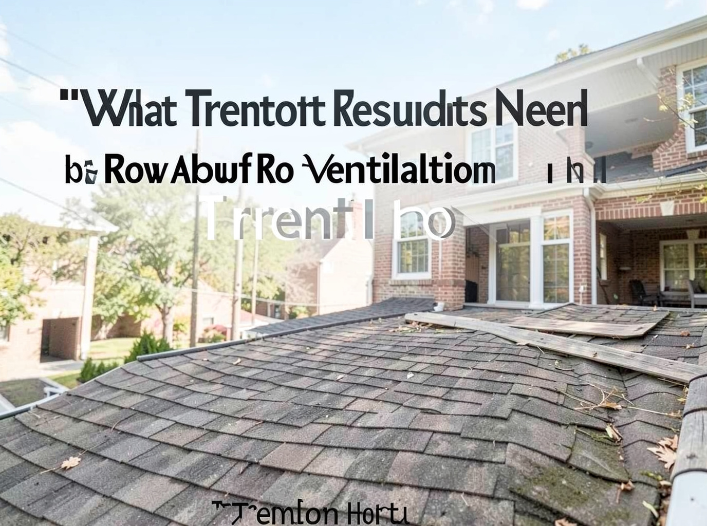 What Trenton Residents Need to Know About Roof Ventilation