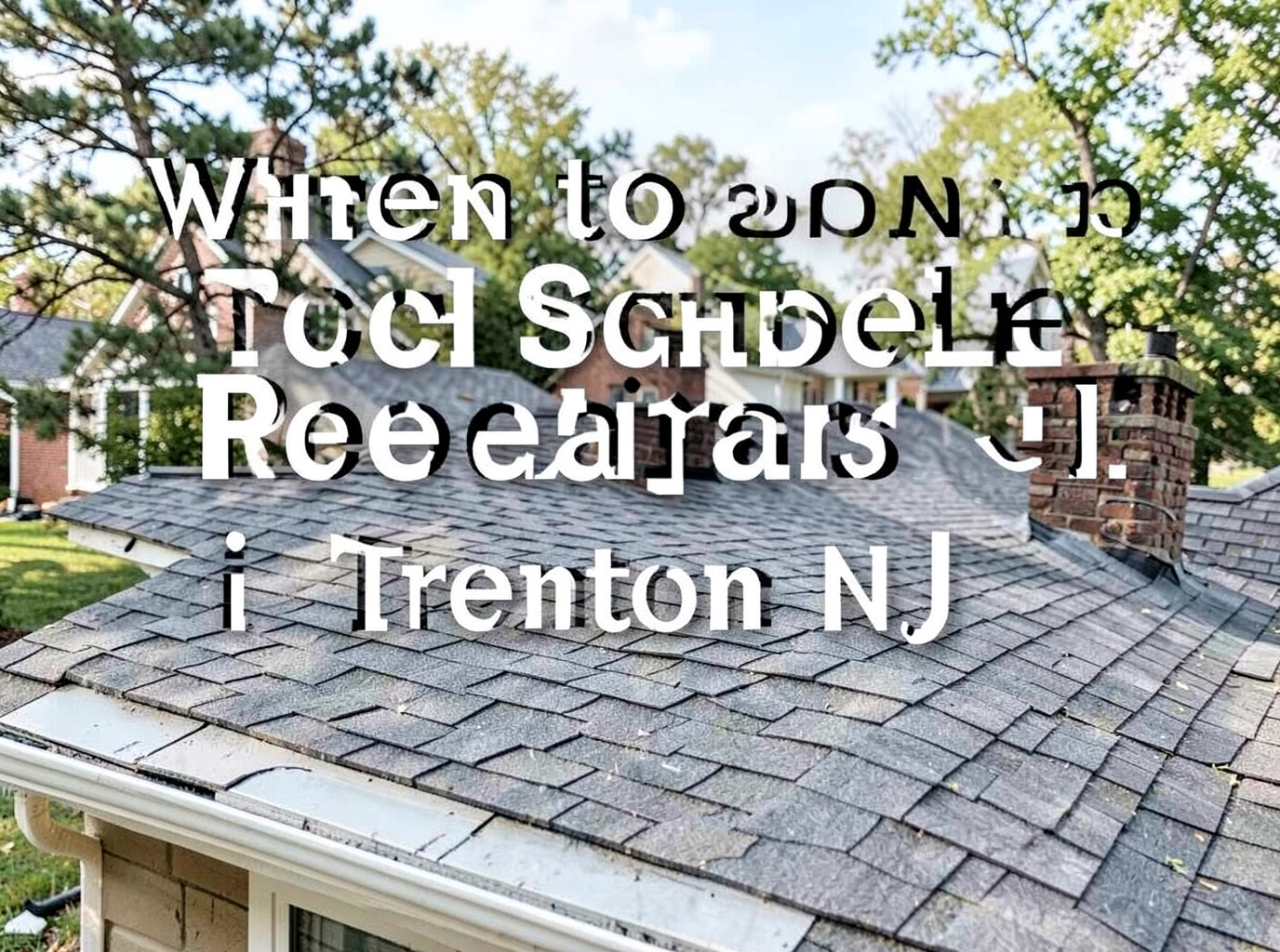 When to Schedule Roof Repairs in Trenton NJ