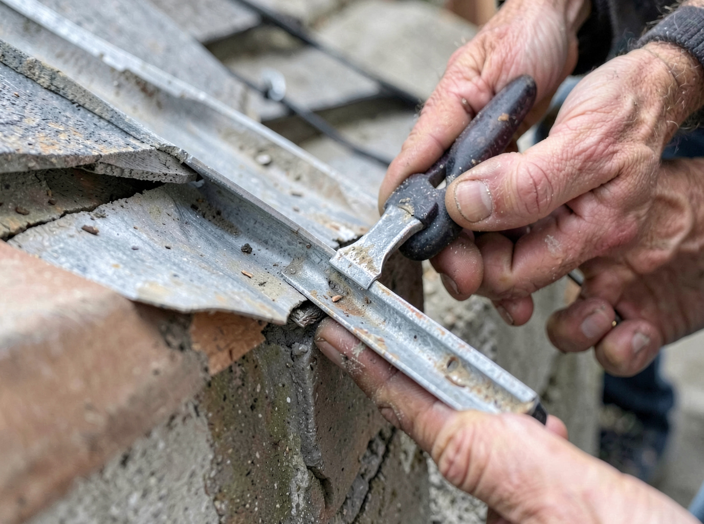 Chimney Flashing Repair in Trenton