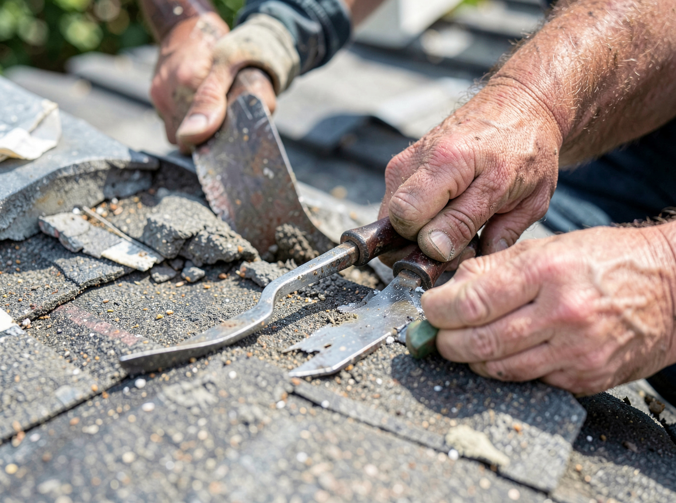 Wind Damage Roof Repair in Trenton